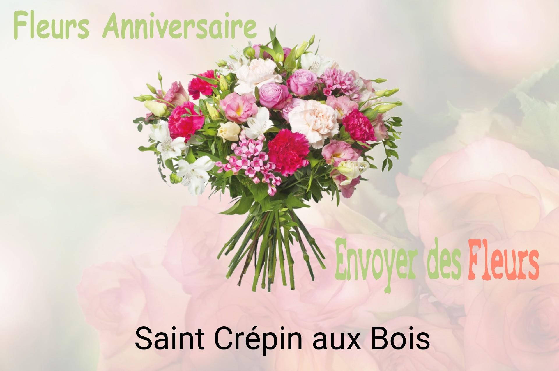 Bouquet de fleurs d’anniversaire livré à Saint-Crépin-aux-Bois