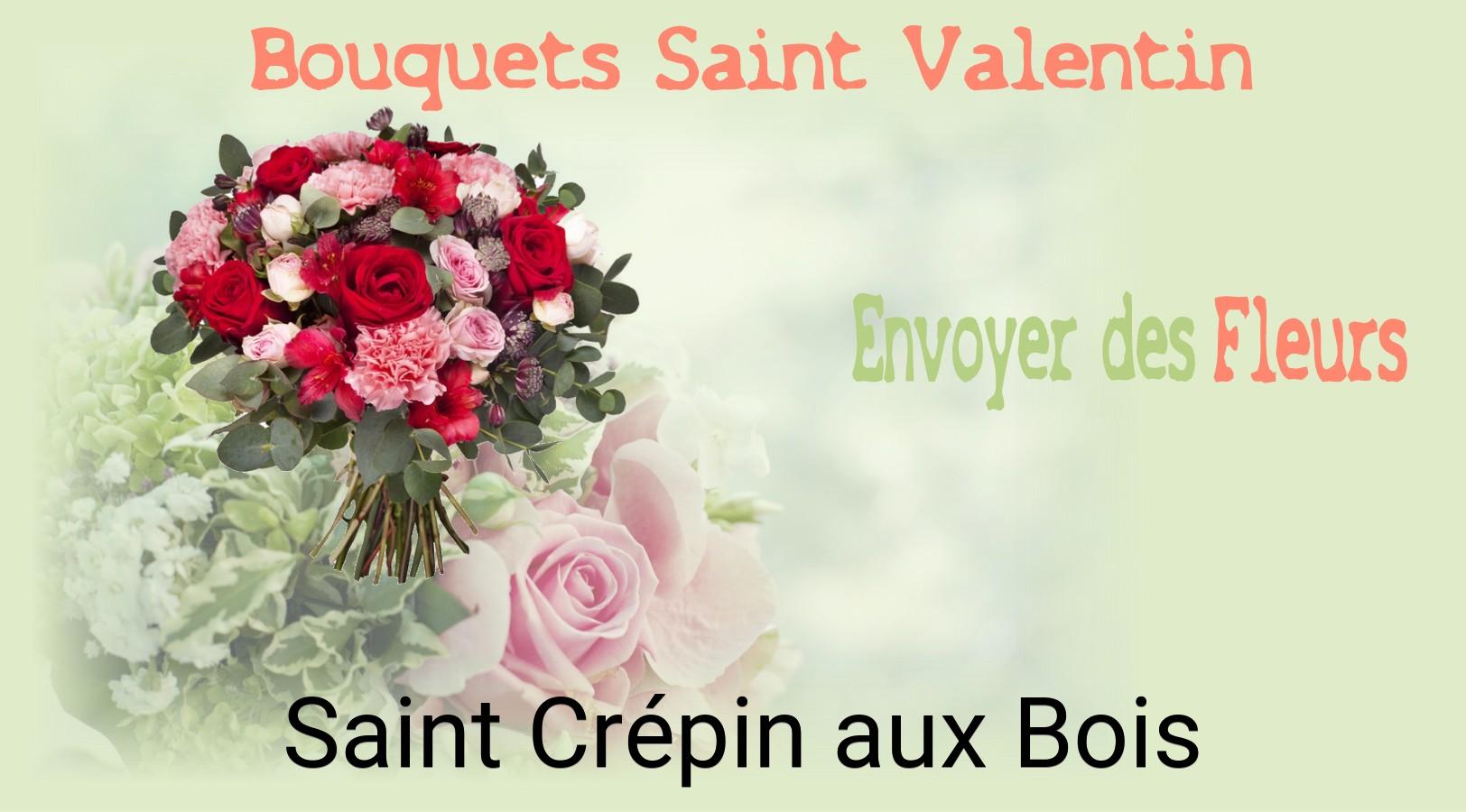 Roses de Saint-Valentin livrées à Saint-Crépin-aux-Bois